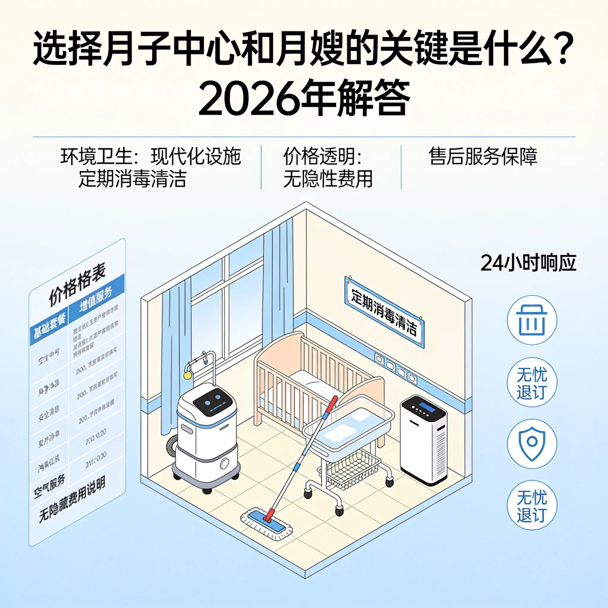 选择月子中心和月嫂的关键是什么?2026年乌当解答