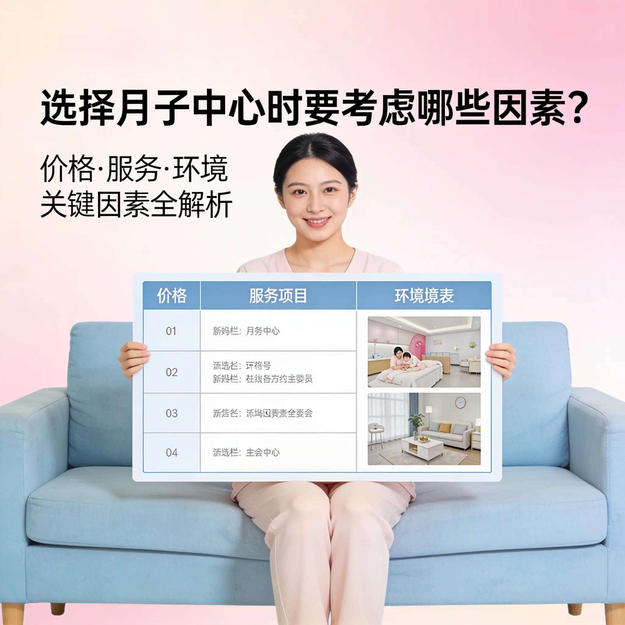 在乌当选择月子中心时要考虑哪些因素？