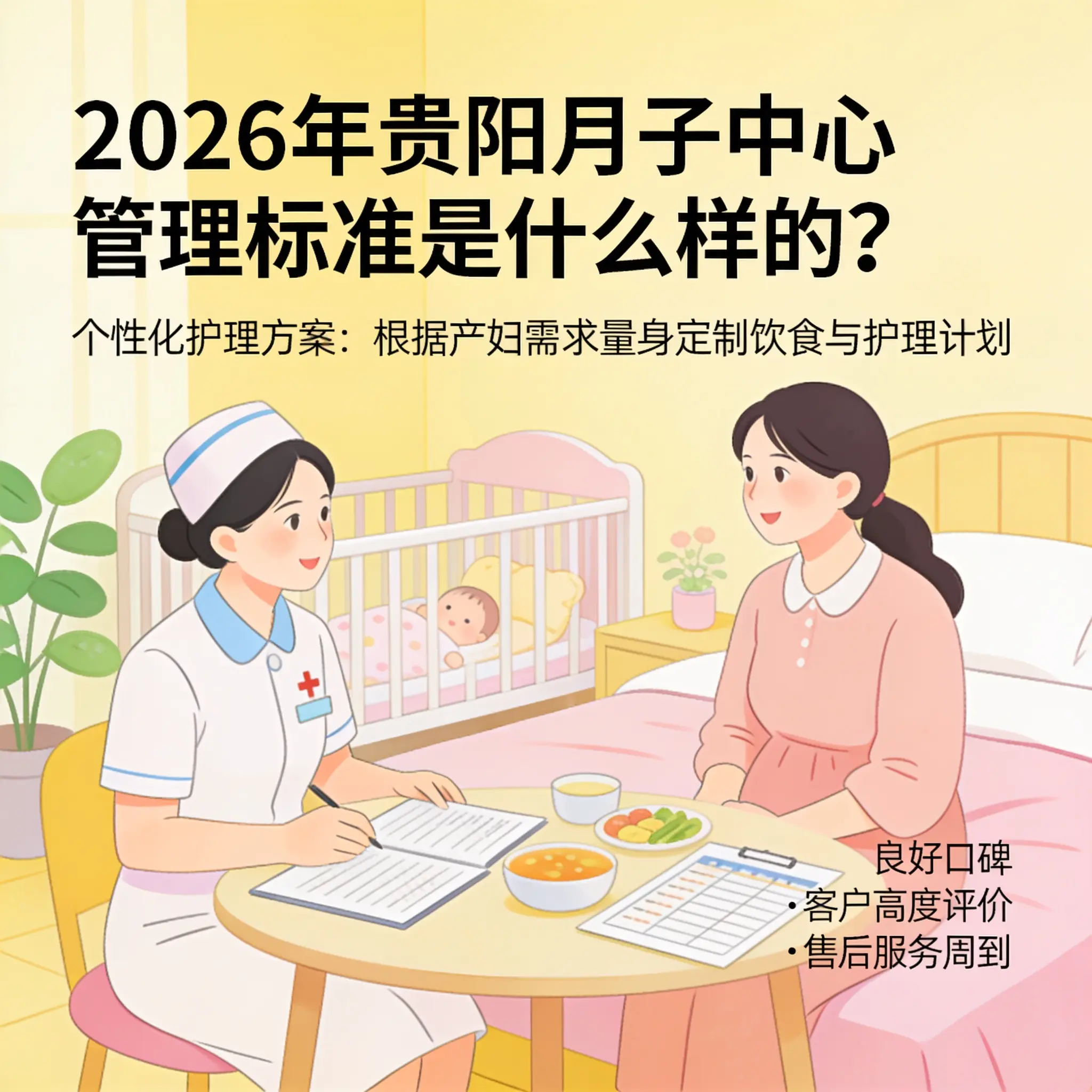 2026年乌当月子中心管理标准是什么样的?